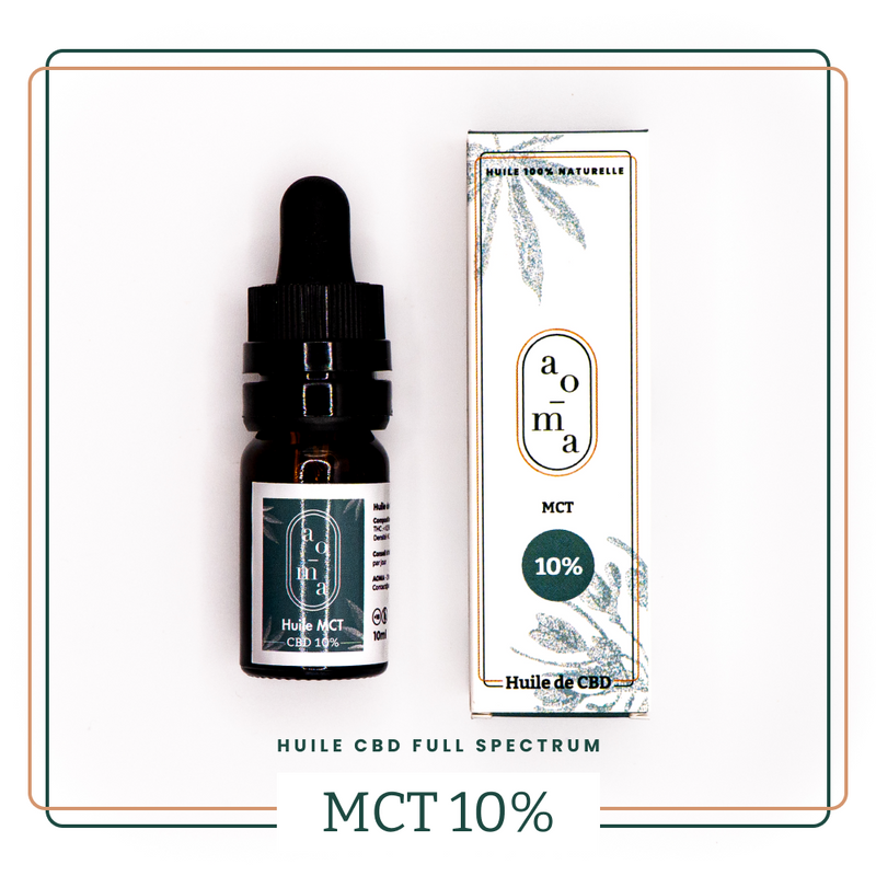 Huile MCT CBD 10%