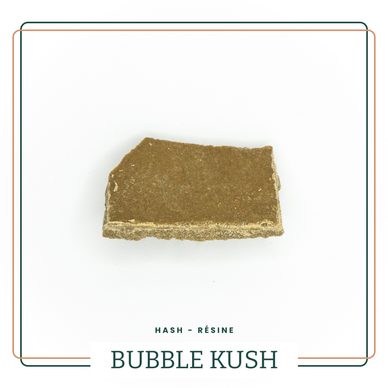 Résine CBD Bubble Kush Hash Premium AOMA