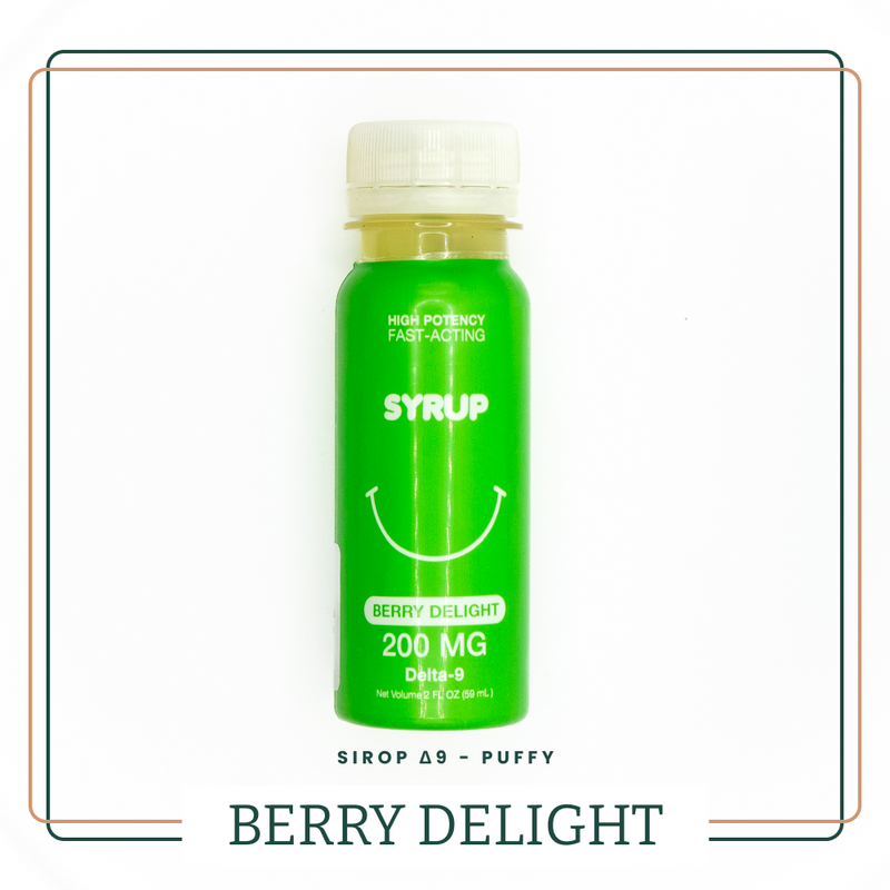 Sirop CBD Puffy Cocktail Saveur AOMA