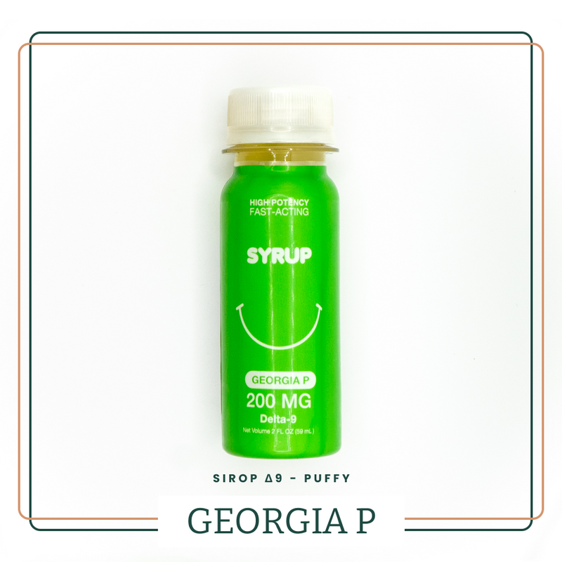 Sirop CBD Puffy Saveurs Fruitées AOMA