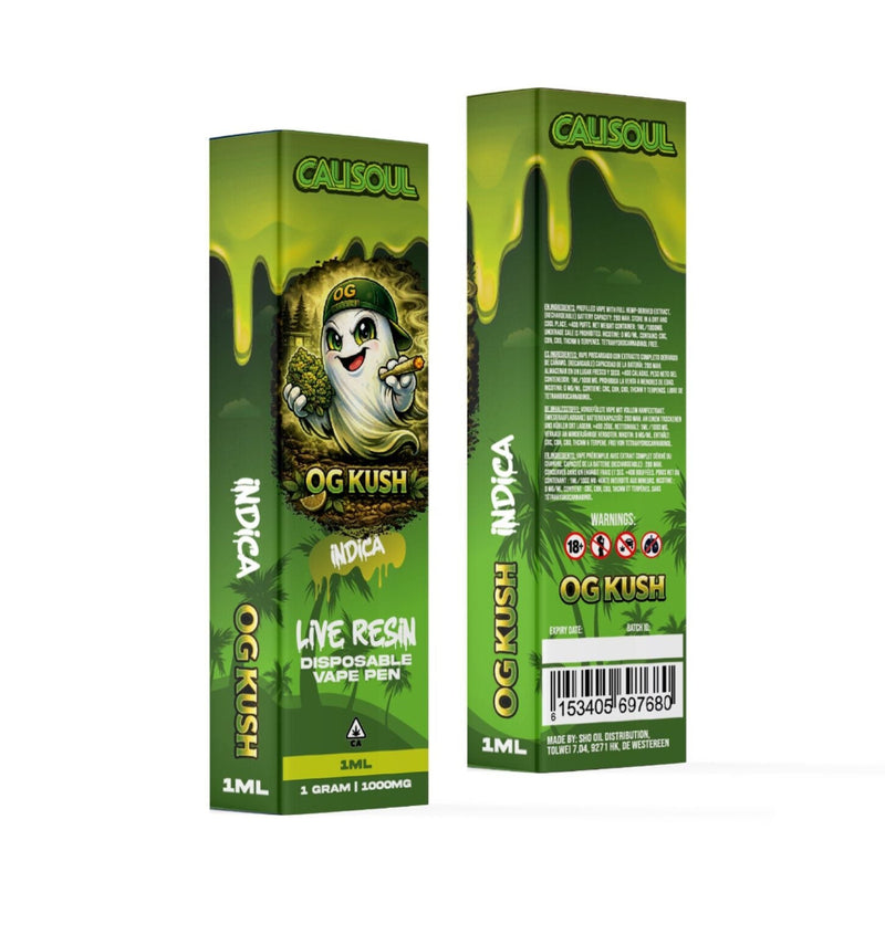 CaliSoul - Stylo vape Live Resin (1ML)