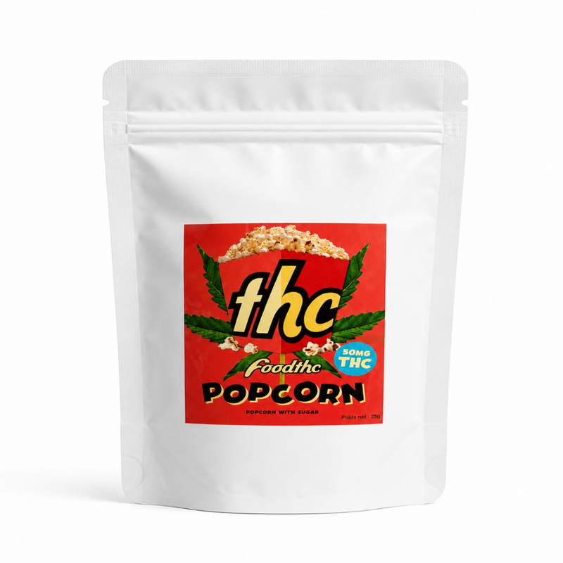 Pop Corn Δ9 THC 50mg Novel Food AOMA