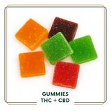 Bonbons Δ9 THC + CBD