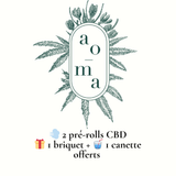 Pack Découverte CBD 10€ AOMA Sélection Surprise