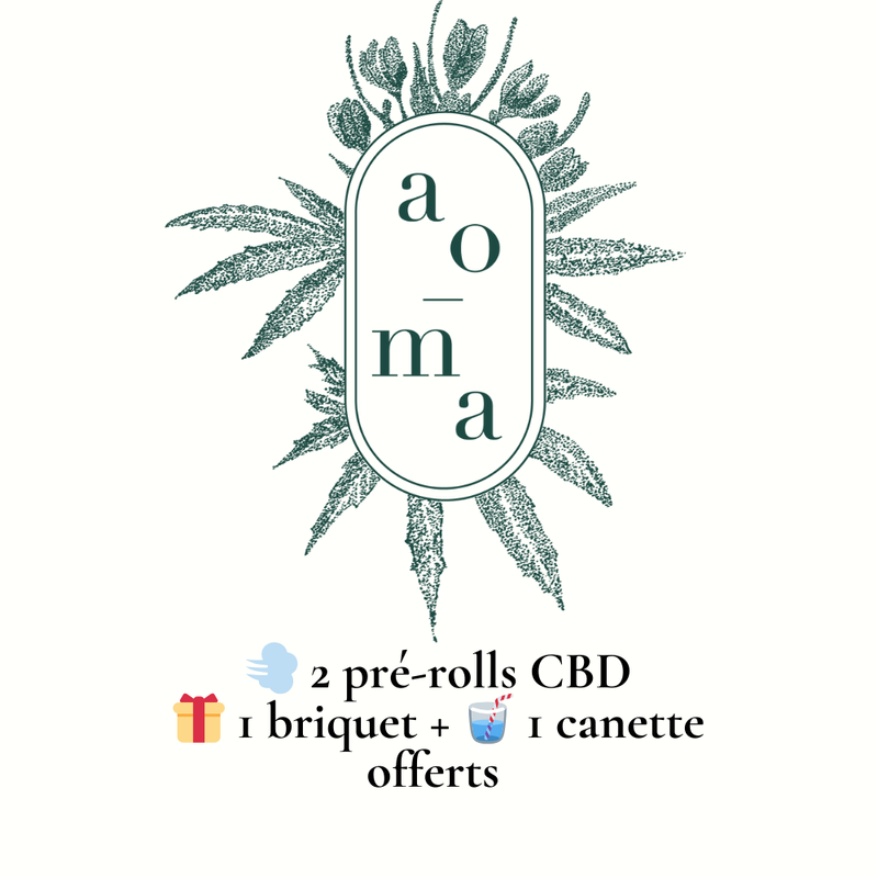 Pack Découverte CBD 10€ AOMA Sélection Surprise