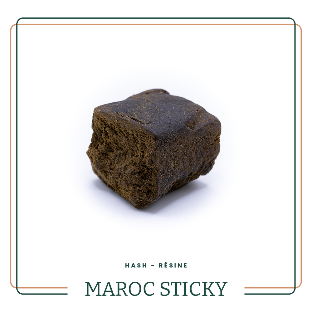 Maroc Sticky — Résine CBD