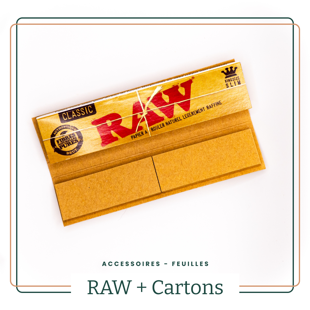 Feuille RAW Classic + Carton