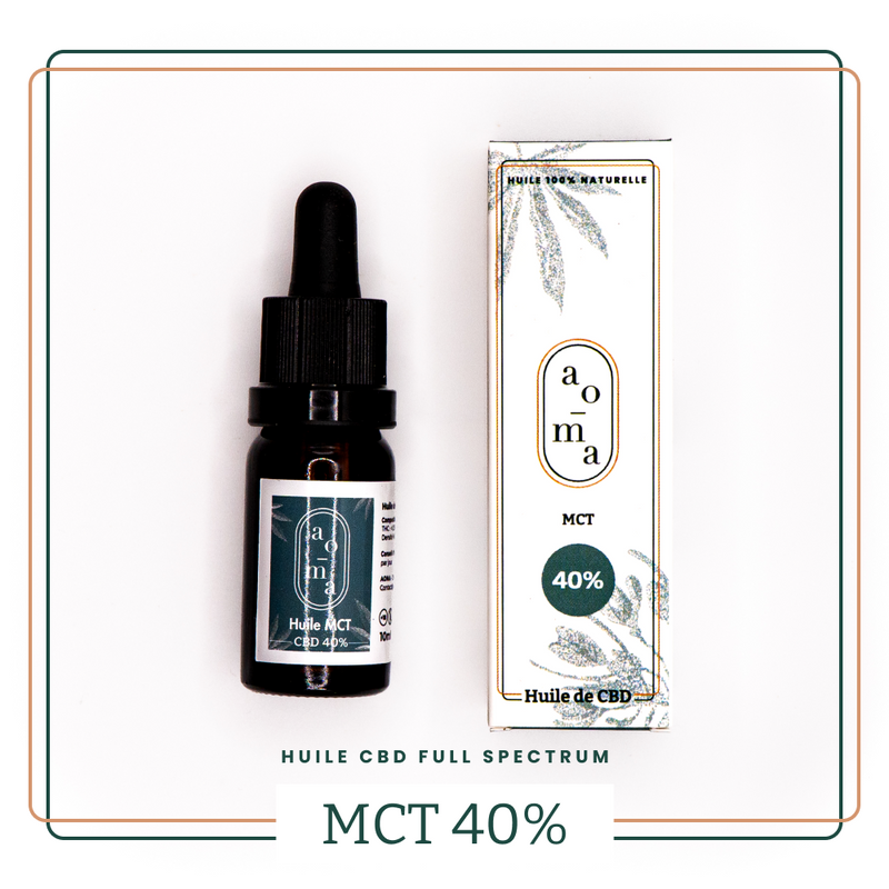 Huile MCT CBD 40%
