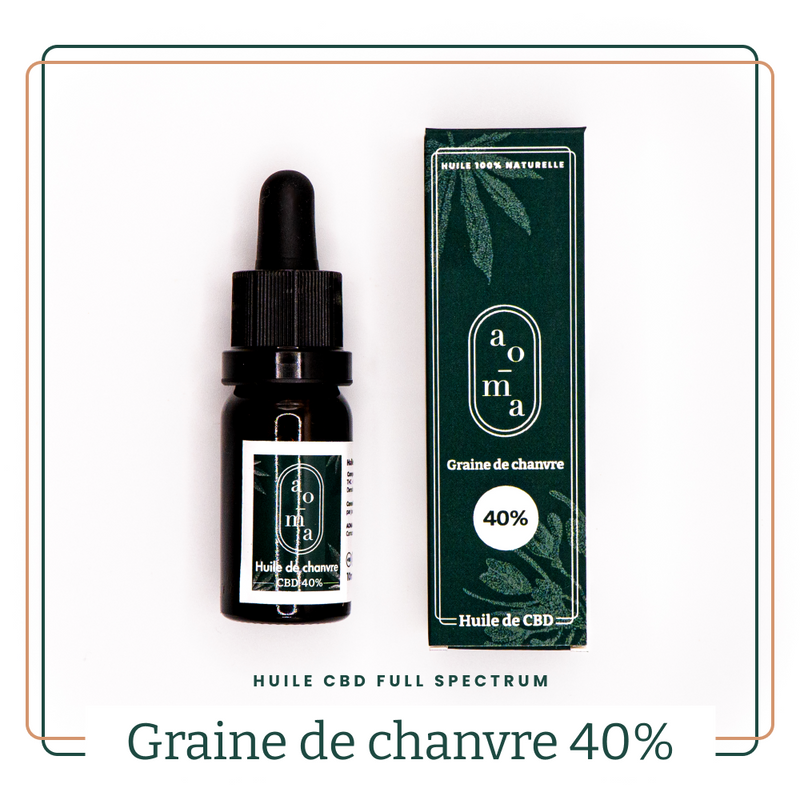 Huile CBD 40% Chanvre