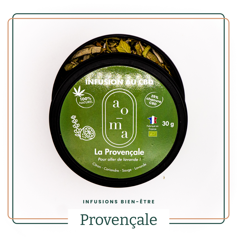 Infusion au CBD - La Provençale