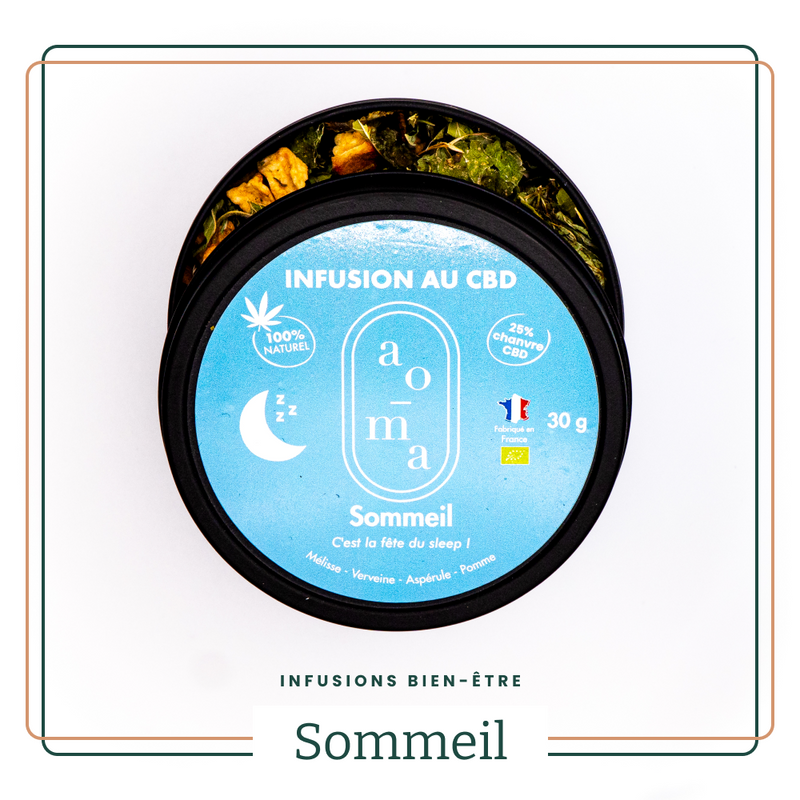 Infusion au CBD - Sommeil