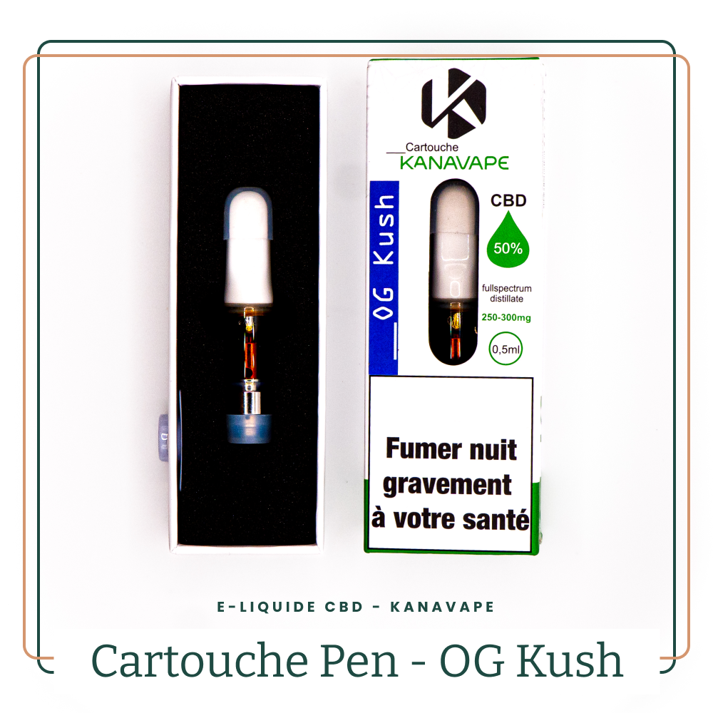 Cartouche CBD Full Spectrum OG Kush 50% AOMA