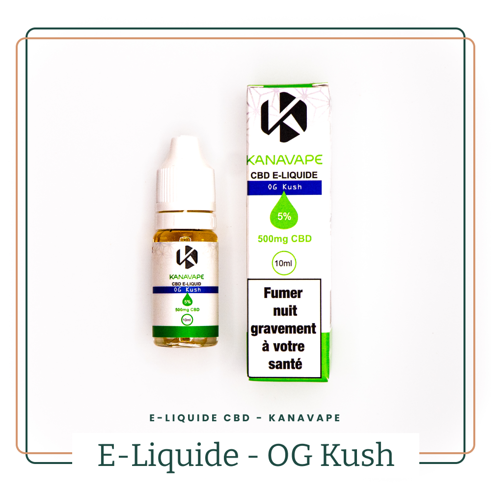 E-liquide CBD OG Kush Full Spectrum AOMA