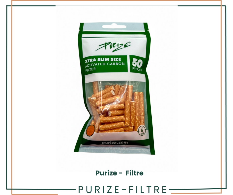 Filtres Purize Slim Charbon Actif AOMA