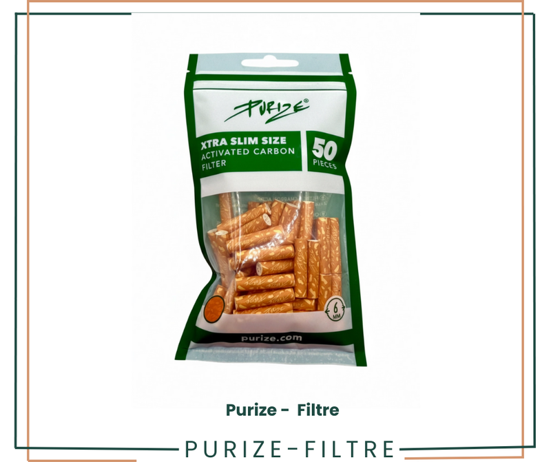 Filtres Purize Slim Charbon Actif AOMA