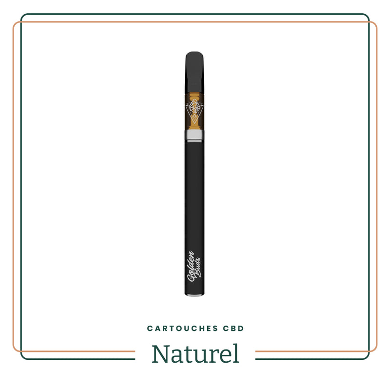 Cartouches CBD - Naturel 50% CBD