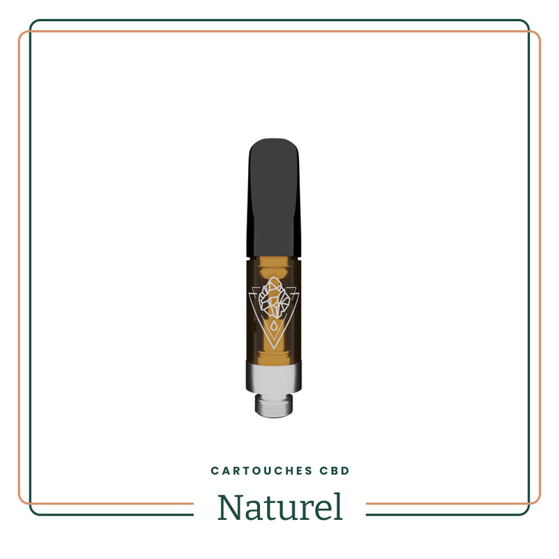 Cartouches CBD - Naturel 50% CBD