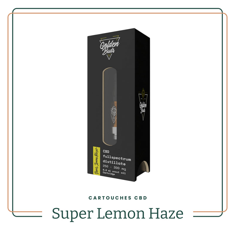 Cartouches CBD - Super Lemon Haze 50% CBD
